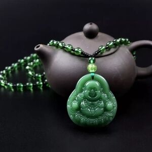 Men's Women  Necklace Buddha